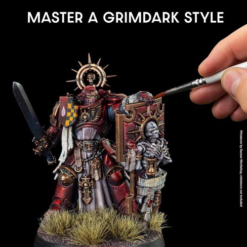 رسام الجيش ، Masterclass John Blanche Volume 2 Paint Set ، 6 × 18 مل من الدهانات المتعصبة ، 1 فريدة من نوعها ، غسل واحد ، تأثير واحد ، واحد معدني وطباعة فنية واحدة - الطلاء النموذجي للحروب المصغرة in Saudi Arabia