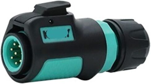 M12 waterproof aviation 2-3-4 core 5-6-7-8 pin power male quick connector(K12 P2 core plug 5A250V) in Kuwait