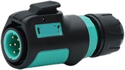 M12 waterproof aviation 2-3-4 core 5-6-7-8 pin power male quick connector(K12 P2 core plug 5A250V) in Kuwait
