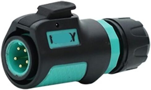 M12 waterproof aviation 2-3-4 core 5-6-7-8 pin power male quick connector(K12 P2 core plug 5A250V) in Kuwait