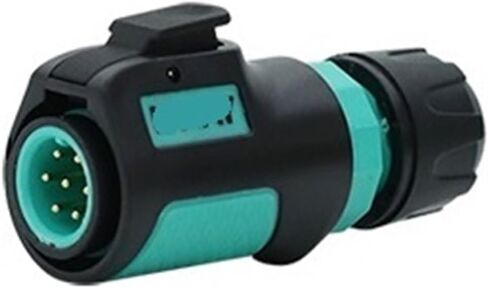 M12 waterproof aviation 2-3-4 core 5-6-7-8 pin power male quick connector(K12 P2 core plug 5A250V) in Kuwait
