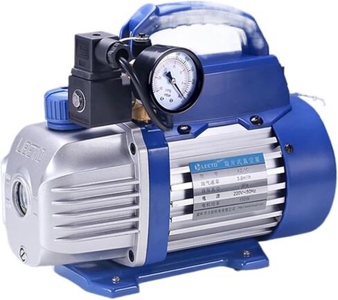 1PCS MINI DOTARY VANE VINE ALSER AIR PUMP 2PA الفراغ النهائي لتكييف الهواء وفاصل الشاشة 220V (طبيعي) in Kuwait