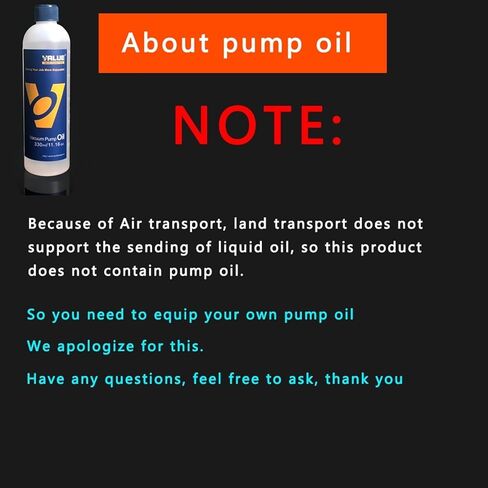 1PCS MINI DOTARY VANE VINE ALSER AIR PUMP 2PA الفراغ النهائي لتكييف الهواء وفاصل الشاشة 220V (طبيعي) in Kuwait