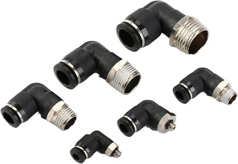 1/8 1/4 3/8 1/2 4mm/6mm/8mm/10mm PCF PL Tube Tube Connector Pneumatic Quick Anip Quicling Hose 1pcs (6-01 (6mm-1l8) ، pl) in Kuwait