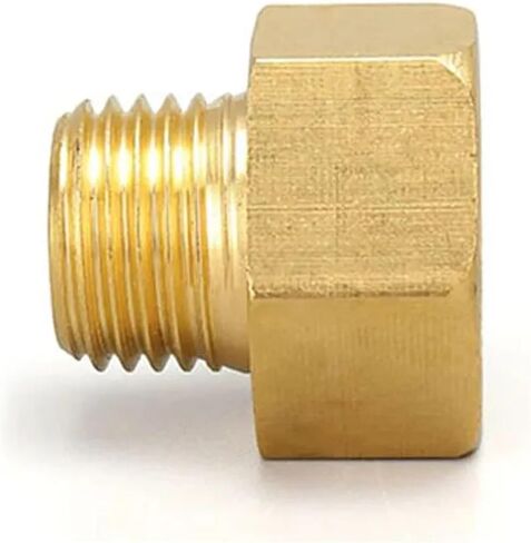 1Pcs Male To Female Thread Brass Pipe Connectors Brass Coupler Adapter Threaded Fitting 1/8" 1/4" 3/8" 1/2"(NW3-2) in Saudi Arabia