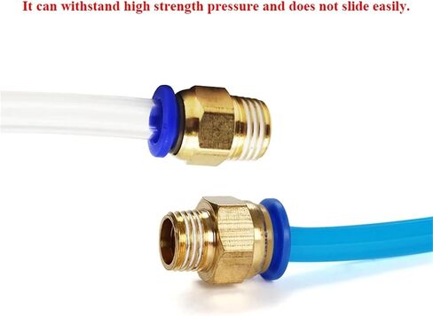 PC Air Pneumatic Fitting Quick Connector 4mm-12mm Male Thread 1/8 1/4 3/8 1/2 For Air Compressor Hose Tube Pipe 1Pcs(PC10-04) in Kuwait
