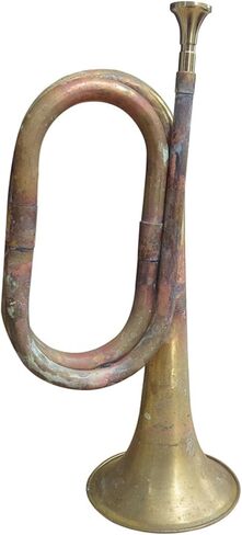 Marching Bugle Blowing Bugle Musical Instrument Retro in Kuwait