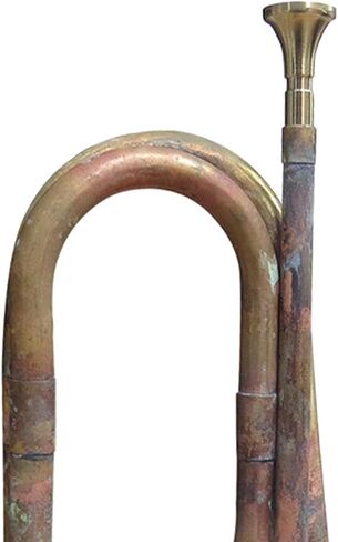 Marching Bugle Blowing Bugle Musical Instrument Retro in Kuwait