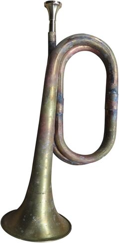 Marching Bugle Blowing Bugle Musical Instrument Retro in Kuwait