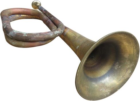 Marching Bugle Blowing Bugle Musical Instrument Retro in Kuwait
