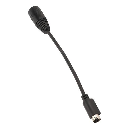 Dilwe 5.9 inch DIN 5 Pin Female to MIDI 6 Pin Male Cable, PS2 Keyboard and Mouse Adapter, Black, 15cm in Saudi Arabia