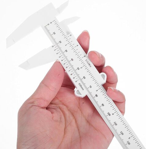 Amosfun 2pcs عالية الدقة الفرجار البلاستيكية الزاوية زاوية مقياس انزلاق لزاوية النجارة المحمولة أداة قياس رأس مزدوجة in Saudi Arabia
