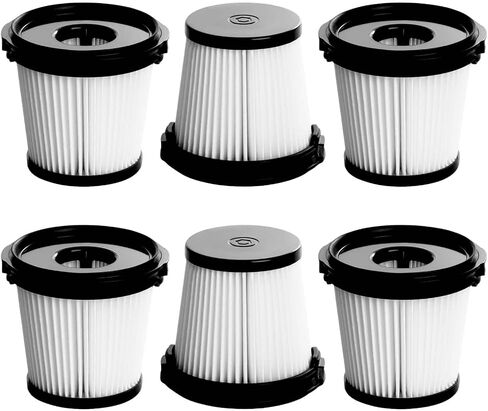 6 Pack IW3511 BU3521 Filter Replacements for Shark Detect Pro IW3511 IW1111 IW1120 Lightweight Cordless Stick Vacuum, for Shark BU3523 Cleaner with Auto-Empty System, Part XPRFIW1000 in Saudi Arabia