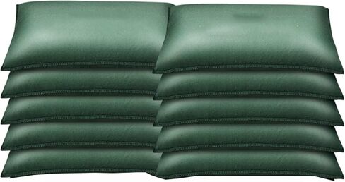 Waterproof Sandbags for Garages 10-Pack Sandless Flood Bags - Self-Inflating Thick Canvas Barrier for Doors/Garages Quick Absorbing Flood Sandbags(30x70cm) in Saudi Arabia