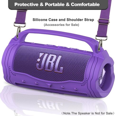 Silicone Cover Case for JBL Flip 7 Portable Bluetooth Speaker, Accessories for JBL Flip 7 Bold Pro AI Sound Bluetooth Speaker Protective Case with Silicone Handle (Blue) in Saudi Arabia