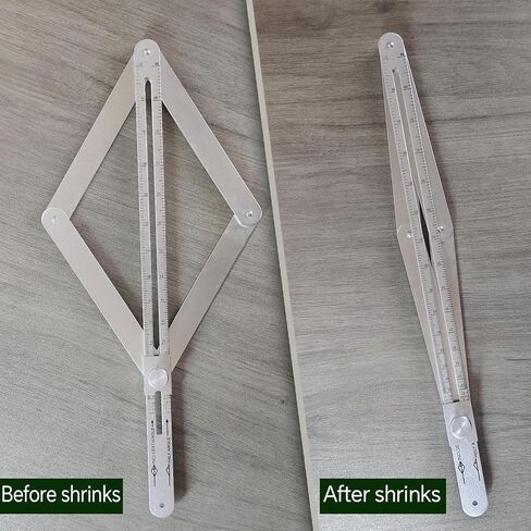 Protractor Angle Finder, 2025 New Stainless Steel Protractor, with 0-170° Dual Scale, Angle Measuring Tool for Woodworking/Carpenter/Construction/DIY Measurement in Saudi Arabia