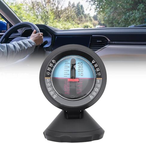 Angle Slope Tilt Indicator Car Inclinometer For Vehicle Gradient And Measurement Compact Portable Tool For Accurate Angle Monitoring And Road in Saudi Arabia