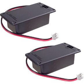 TeamWill 9V Pickup Battery Box Compartment Cover for Acoustic and Electric Guitar ، 2pcs in Kuwait