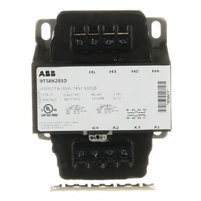 ABB 9T58K2810 محول نوع جاف الجهد الجهد المنخفض • 1C ، 0.5 كيلو فولت أمبير ، 240 × 480-120/240 ، 100C ، C&C ، TB ، IP • محول عزل 1 طور • تنحى لأسفل المحول للأحمال الخفيفة • محول الطاقة • محول الطاقة in Kuwait