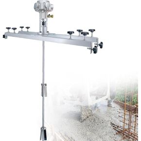 Pneumatic Paint Agitator for IBC Tanks, 95CM Mixing Rod & 40CM Impeller, Heavy-Duty IBC Mount, Efficient Paint Mixer for Smooth Blending and Mixing in Kuwait