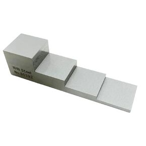 Test Calibration Block 1018 Carbon Steel for Ultrasonic Thickness Gauge Thickness 2.5mm 5mm 10mm 20mm in Kuwait