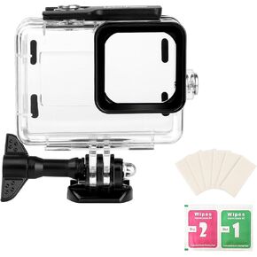 Aluminum Alloy Waterproof Diving Housing for DJI Osmo Action 3/4/5 Pro - 263FT/80M Underwater Case with Mount, Protective Dive Case Shell Compatible for Osmo Action 5 Pro Action 4 Action 3 in Kuwait