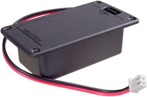 TeamWill 9V Pickup Battery Box Compartment Cover for Acoustic and Electric Guitar ، 2pcs in Saudi Arabia