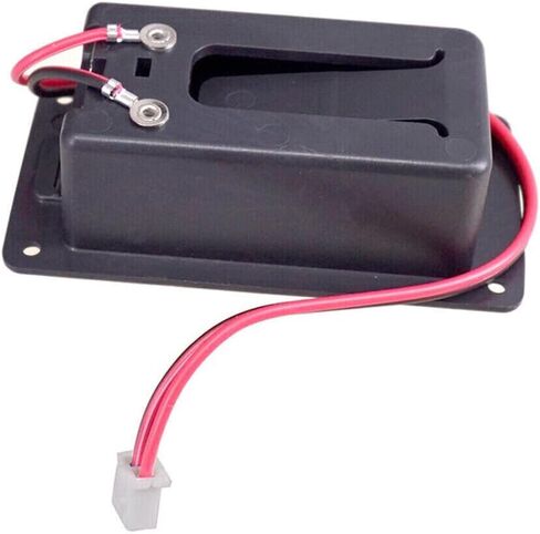 TeamWill 9V Pickup Battery Box Compartment Cover for Acoustic and Electric Guitar ، 2pcs in Saudi Arabia
