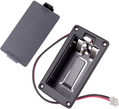 TeamWill 9V Pickup Battery Box Compartment Cover for Acoustic and Electric Guitar ، 2pcs in Saudi Arabia