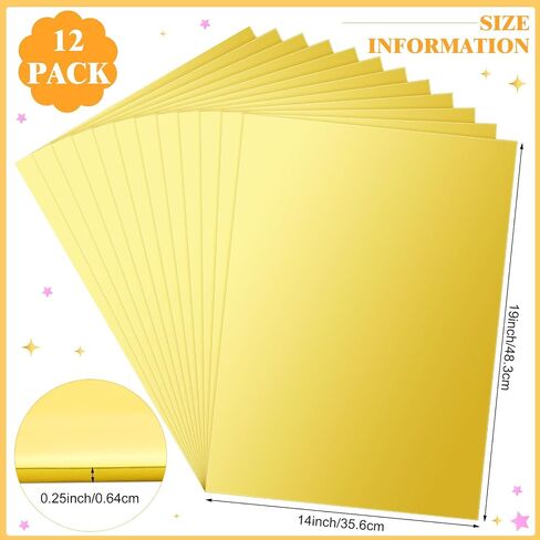 12 Pcs Half Sheet Rectangle Cake Drum Board Greaseproof Rectangle Cake Boards 1/4 Inch Thick Foil Corrugated Plate Drum Base for Desserts Display(14 x 19 Inch,White) in Saudi Arabia