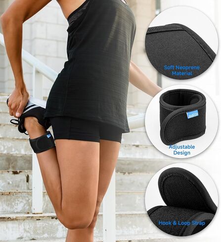 xxerciz ankle band متوافق مع Fitbit Inspire 3 ، Fitbit Charge 6 Tracker fitness ، حزام الكاحل للياقة للياقة قابلة للتعديل للرجال والنساء in Kuwait