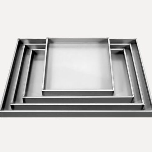 Oil Tank Spill Tray,Stainless Steel Leakproof Tray, Rectangular Oil Change Drain Pan, Kitchen Factory Warehouse Garage Drain Tray, Spill Containment Platform, Pallets (Size : 23.62x15.75x1. in Saudi Arabia