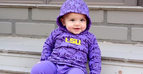Wes and Willy Infant and Toddler College All Over Team Logo Hooded Long Sleeve T-Shirt and Pant Set in Saudi Arabia