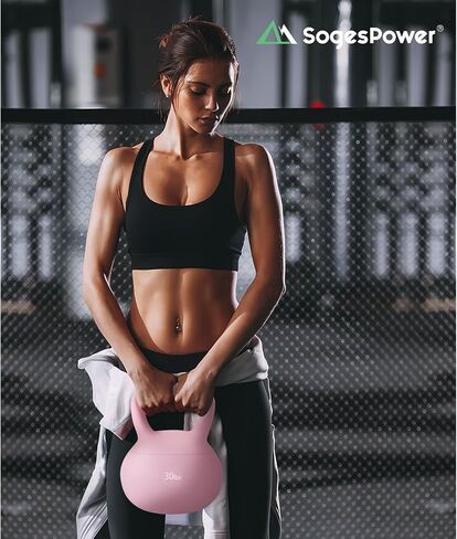 kettlebells لينة sogespower ، أوزان تدريبات قوة الحديد المملوءة بالرمل ، ومقاومة للصدمات مع مقبض واسع النطاق ، ولياقة kettlebells لصالة الألعاب الرياضية المنزلية in Kuwait