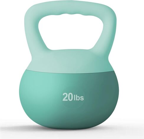 kettlebells لينة sogespower ، أوزان تدريبات قوة الحديد المملوءة بالرمل ، ومقاومة للصدمات مع مقبض واسع النطاق ، ولياقة kettlebells لصالة الألعاب الرياضية المنزلية in Kuwait