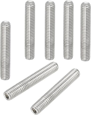 patikil 30 pcs hex socket grub screw ، m8x18mm point point grub brold 304 مقبس رأس الفولاذ المقاوم للصدأ in Saudi Arabia