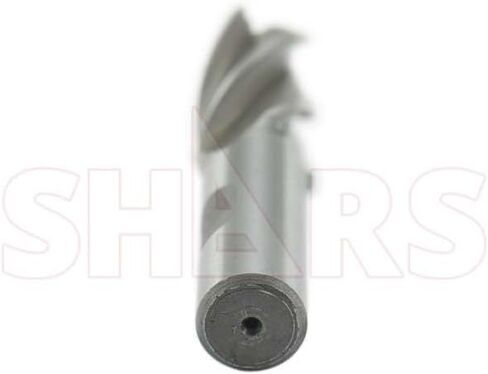 Shars 3 PCS 13/16" x 3/4" HSS 4 Flute Single End Center Cut End Mill, 1-7/8" Flute Length 404-6235-3 ^ in Saudi Arabia