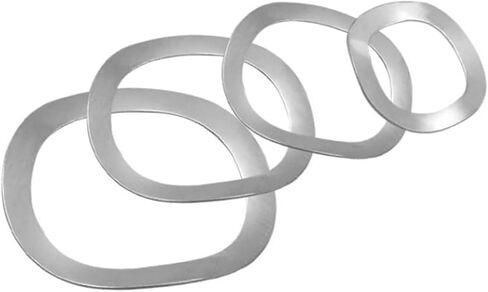 غسالة متموجة ， غسالة الربيع ， 50pcs 304 Stee Stee Three type type spring gasher M10 * 15 * 0.3 Wave Washer Spring Crinker Washers in Kuwait