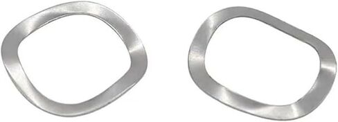 غسالة متموجة ， غسالة الربيع ， 50pcs 304 Stee Stee Three type type spring gasher M10 * 15 * 0.3 Wave Washer Spring Crinker Washers in Kuwait