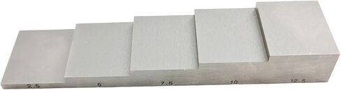 2.5mm 5.0mm 7.5mm 10mm 12.5mm 5 Step Ultrasonic Calibration Blocks with 304 Stainless Steel in NDT Testing in Saudi Arabia
