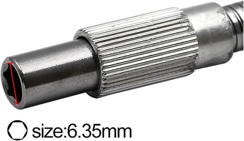 300mm/200mm Flexible Shaft Metal Drill Screwdriver Bit Holder Connect Link Multitul Hex Shank Extension Snake Bit(200mm) in Saudi Arabia