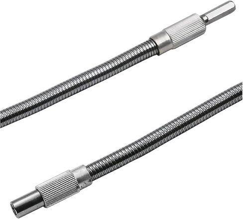 300mm/200mm Flexible Shaft Metal Drill Screwdriver Bit Holder Connect Link Multitul Hex Shank Extension Snake Bit(200mm) in Saudi Arabia