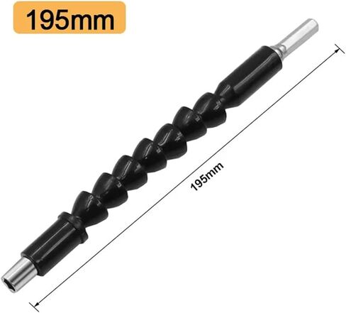 Flexible Shaft Extension Screwdriver Bit Holder for Electronic Drill 195mm 250mm 295mm(195mm) in Saudi Arabia