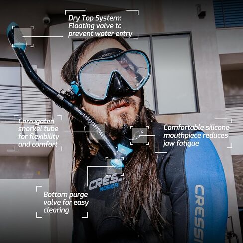 طبعة محدودة Hiroquest Advil Mask & Snorkel Set - Cressi X Steve Aoki in Kuwait