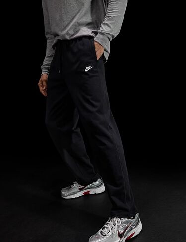 Nike Men's Sportswear Club Knit Open-Hem Pants in Saudi Arabia