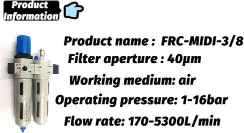 Filter Triplet air Source Processor Pressure regulating Valve Oil-Water Separator LFR-MINI-1I8 FRC-1I4-MINI(FRC-1-MAXI) in Saudi Arabia