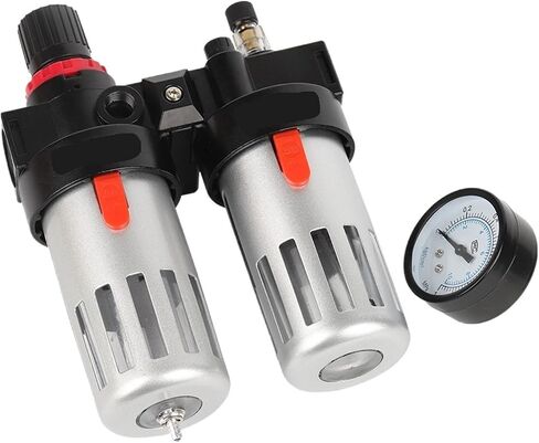 BFC2000 3000 4000 PT1/4" 3/8" 1/2" Air Source Treatment Pneumatic Compressor Filter Oil Separator(BFC4000) in Kuwait