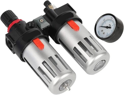 BFC2000 3000 4000 PT1/4" 3/8" 1/2" Air Source Treatment Pneumatic Compressor Filter Oil Separator(BFC4000) in Kuwait