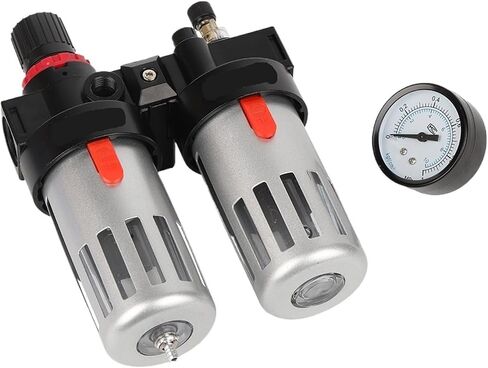BFC2000 3000 4000 PT1/4" 3/8" 1/2" Air Source Treatment Pneumatic Compressor Filter Oil Separator(BFC4000) in Kuwait
