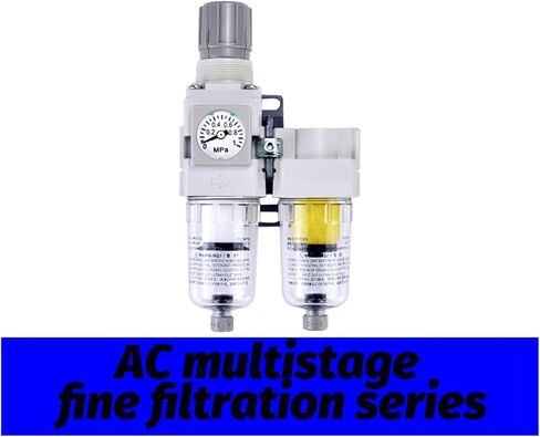 Oil Mist Separator Compressed air Water Removal Oil Compressor Oil Filtering AC20C-02E-B AC40D-04DE-B(AC20D-02DE-B) in Kuwait